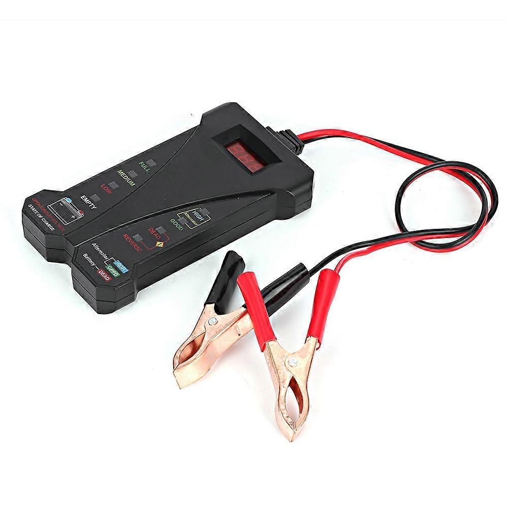 12V car battery detector with LED display diagnostic instrument