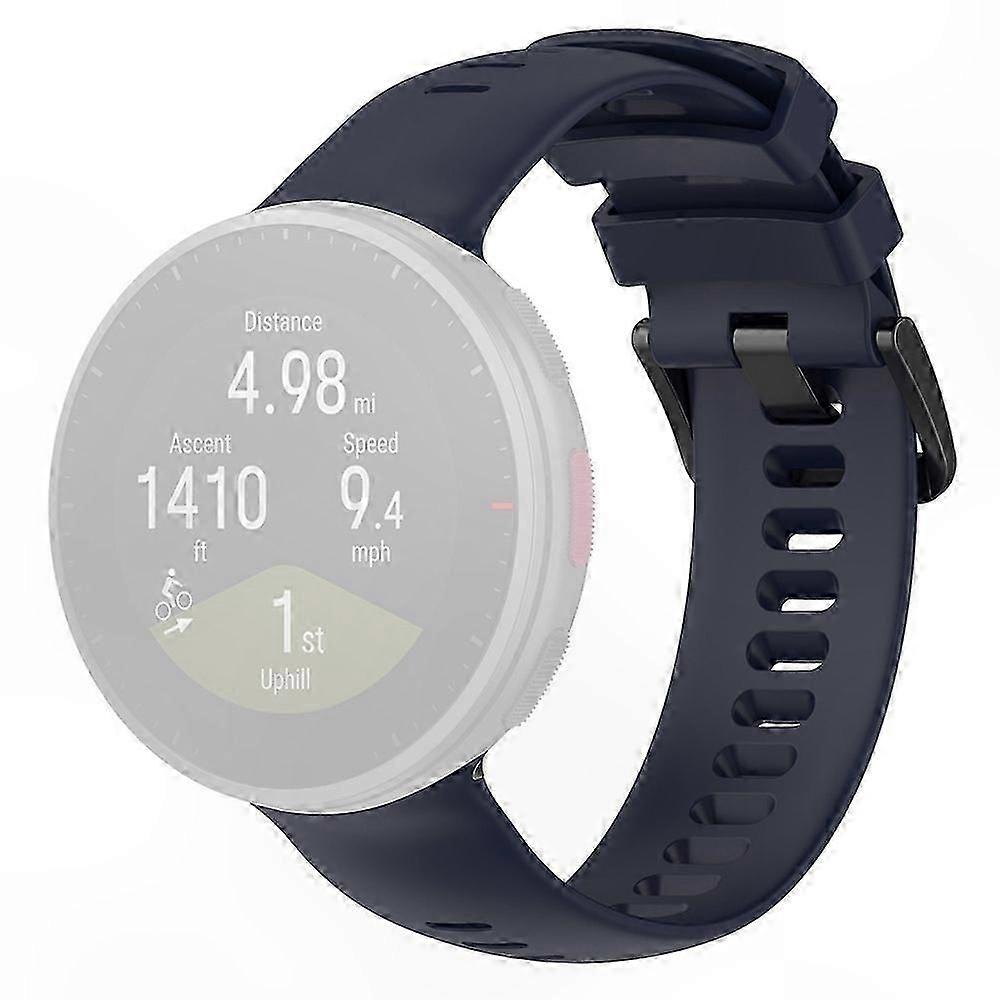 Silicone Replacement Band for Polar Vantage V2, Sweat-Proof Solid Color Watch Strap