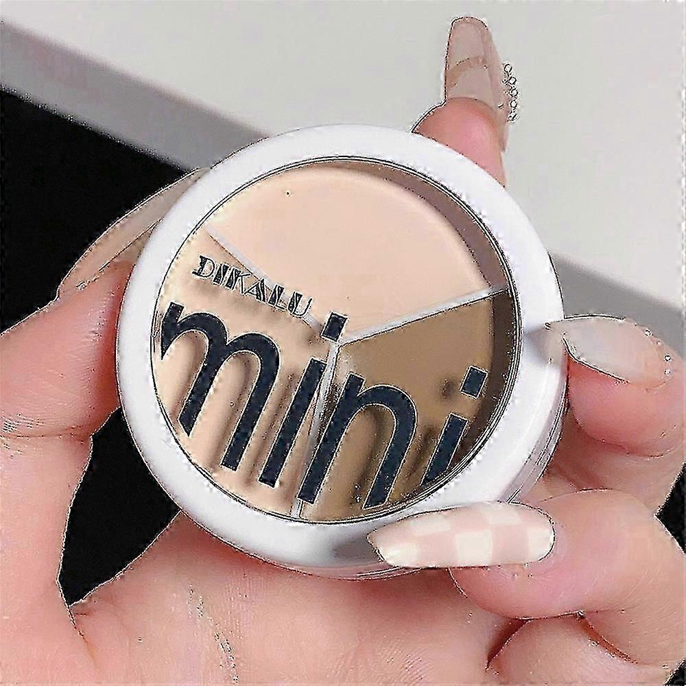 suitable for dikalu 3-color concealer palette professional makeup cream for face eye contour dark circles corrector