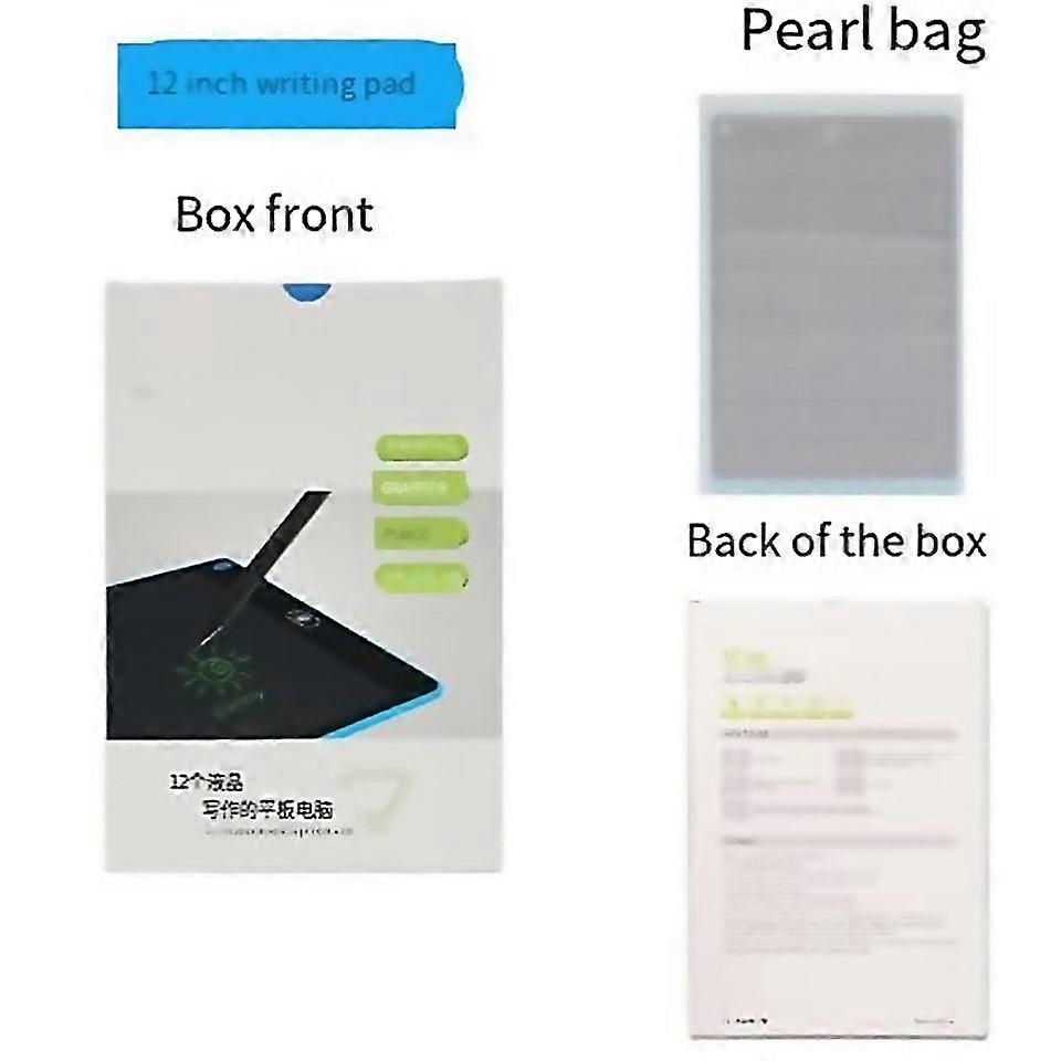 For Electronic Hand Erasable Painting Graffiti Drawing Tabletblack