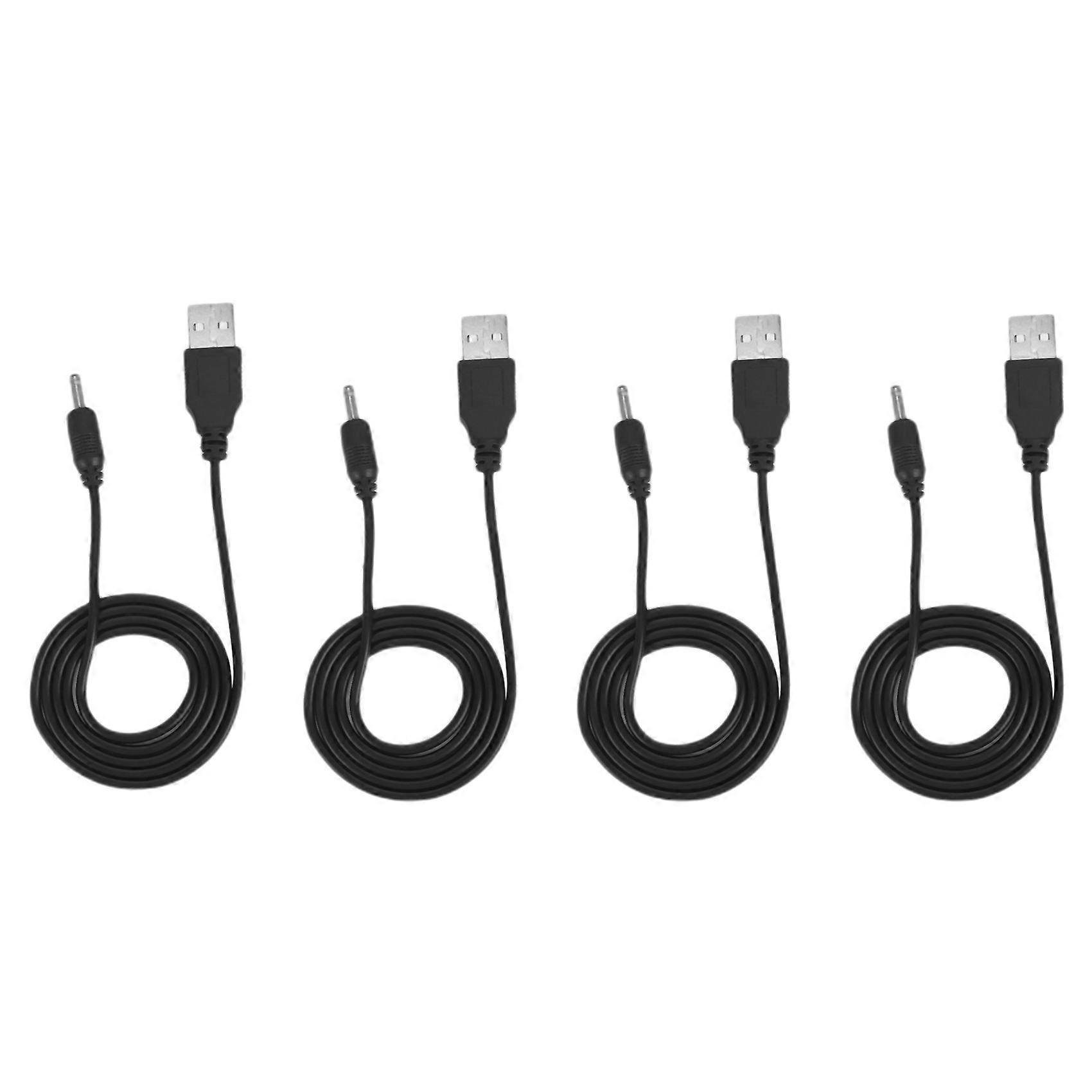 4X USB to 3.5mm Jack 5V DC Power Cable