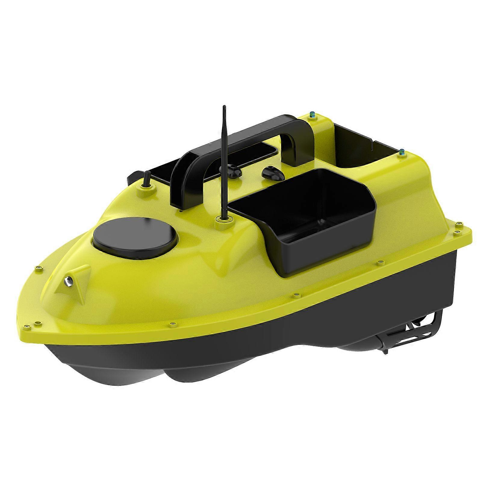 GPS Fishing Bait Boat with 3 Bait Containers Automatic Bait Boat with 400-500M Remote Range