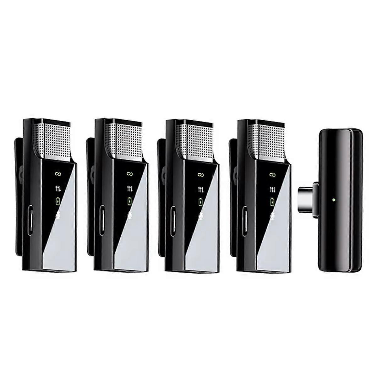 S16 Wireless Microphone Intelligent Noise Reduction Lavalier Mic