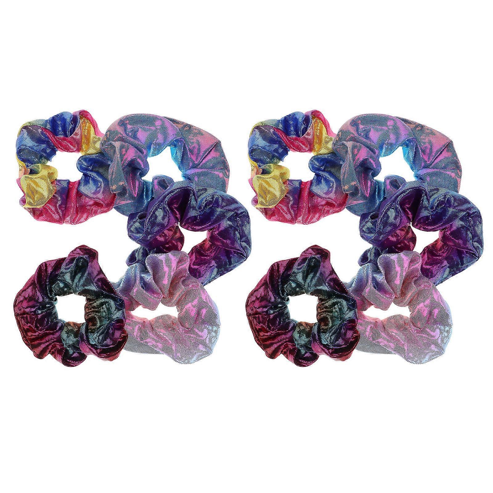 Large Scrunchies Fabric Hair Ties for Female 40Pcs Elastic Ponytail Holders