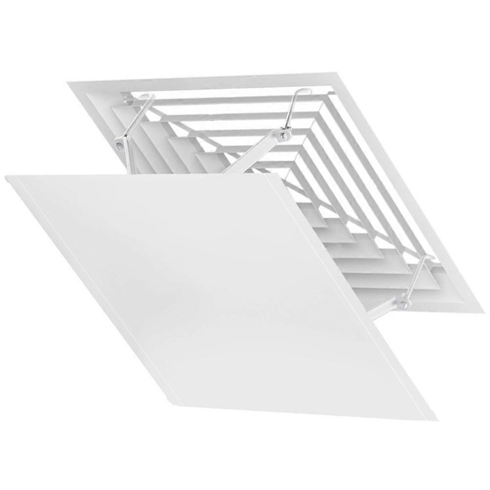 Home Air Conditioners Deflector 3Pcs Adjustable White Central Windshield