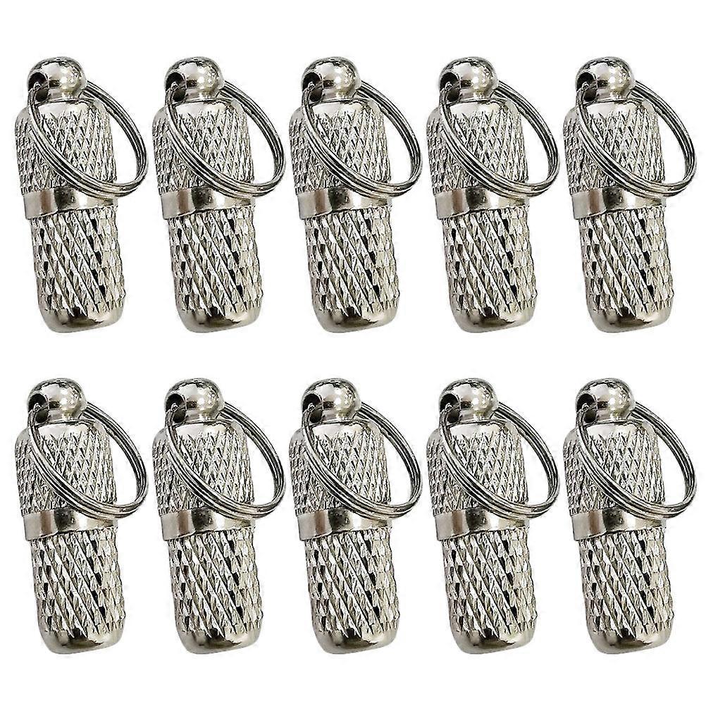 Pet Collar Hanging Pendant for Identity Plate Use 20Pcs Silver