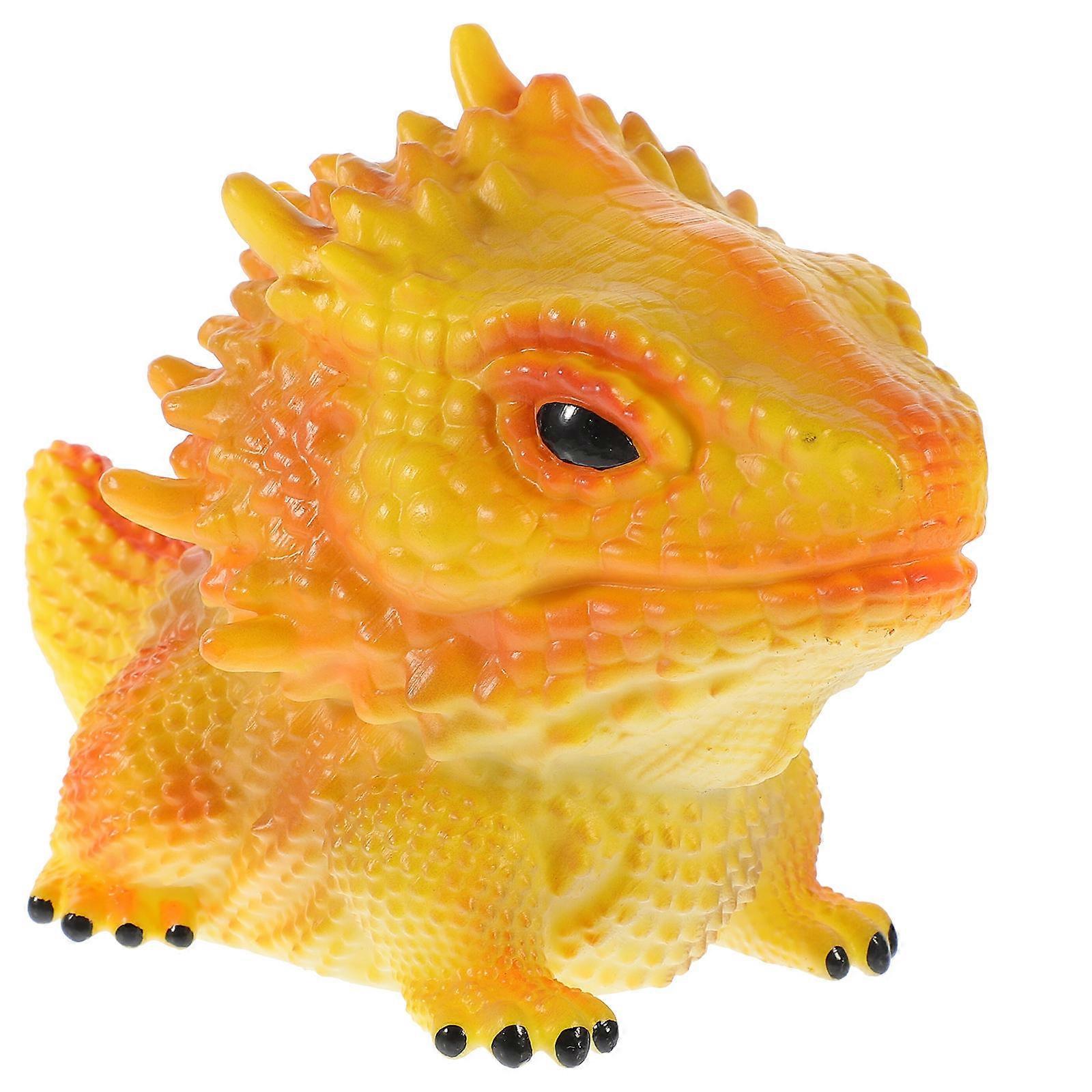 Simulation Lizard Decoration Realistic Reptile Figure for Decoration 3Pcs