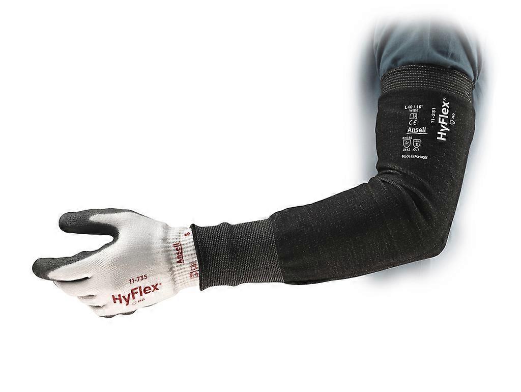 Ansell 11-250 Hyflex مقاومة للقطع 12 بوصة كم ضيق