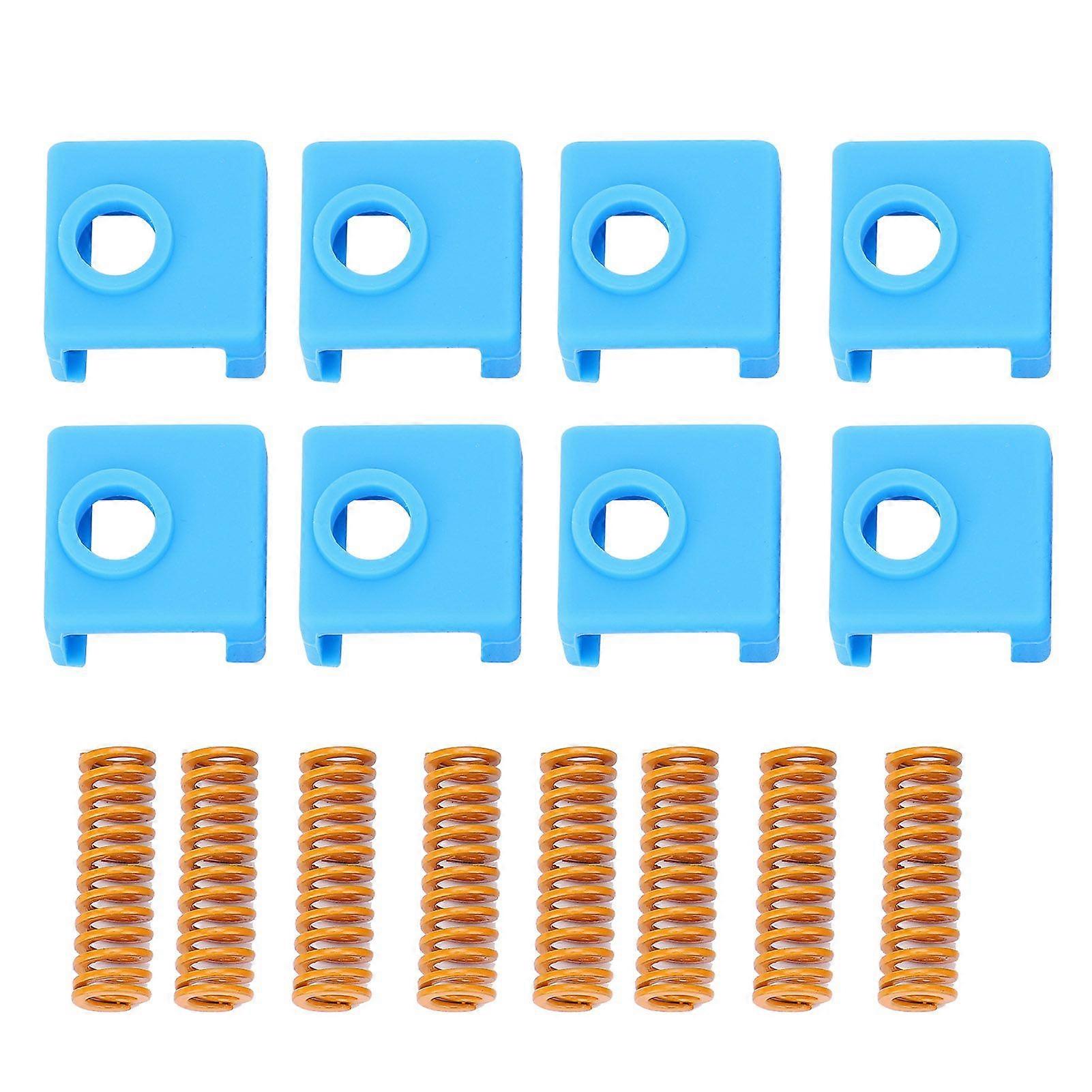 High quality  MK8 silicone sleeve*8+spring*8*25 yellow spring