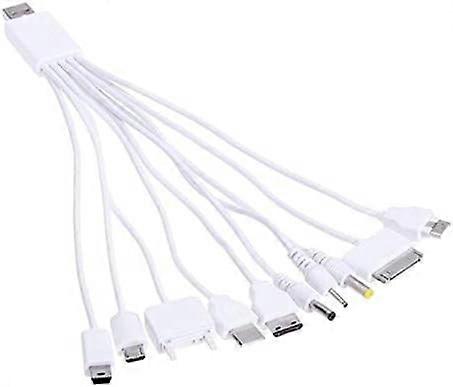 Cables 10 in 1 Multifunction USB Data Transfer Cable Universal Multi Pin Cable Charger USB Adapter Data Wire for PSP - (Cable Length: Other)