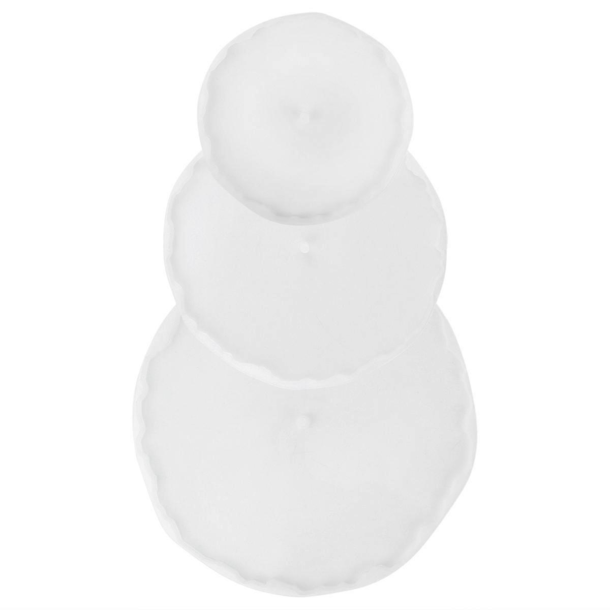 Creative Silicone Mold for Home DIY Tableware Making Model 6Pcs