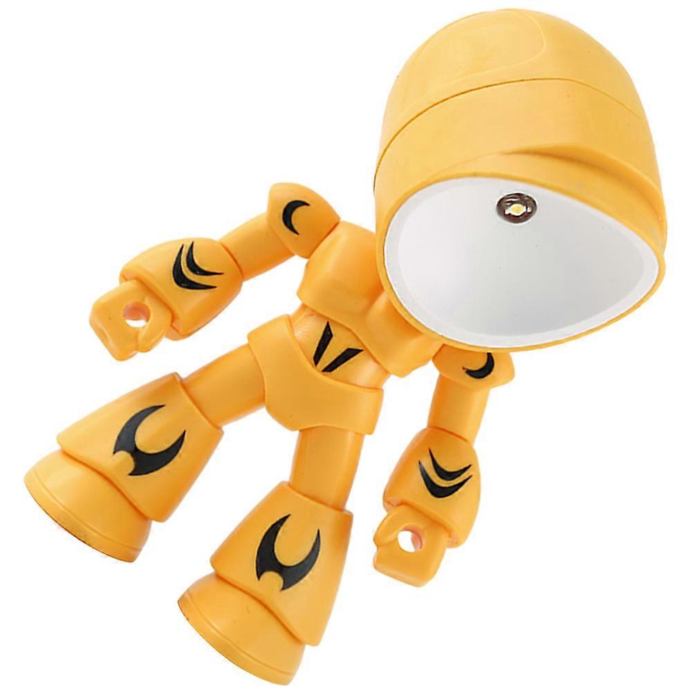 Robot Lamp Decorative Night Light for Lighting with LED Night Lamp Rotation