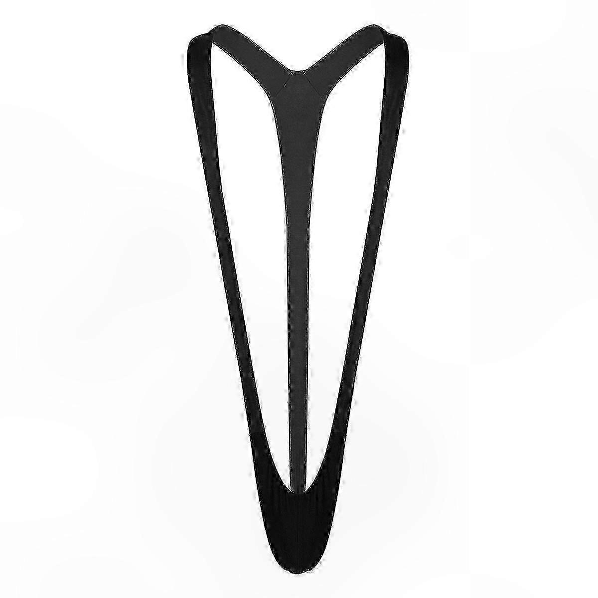 Maillot de bain extensible fluorescent pour homme - Style Mankini