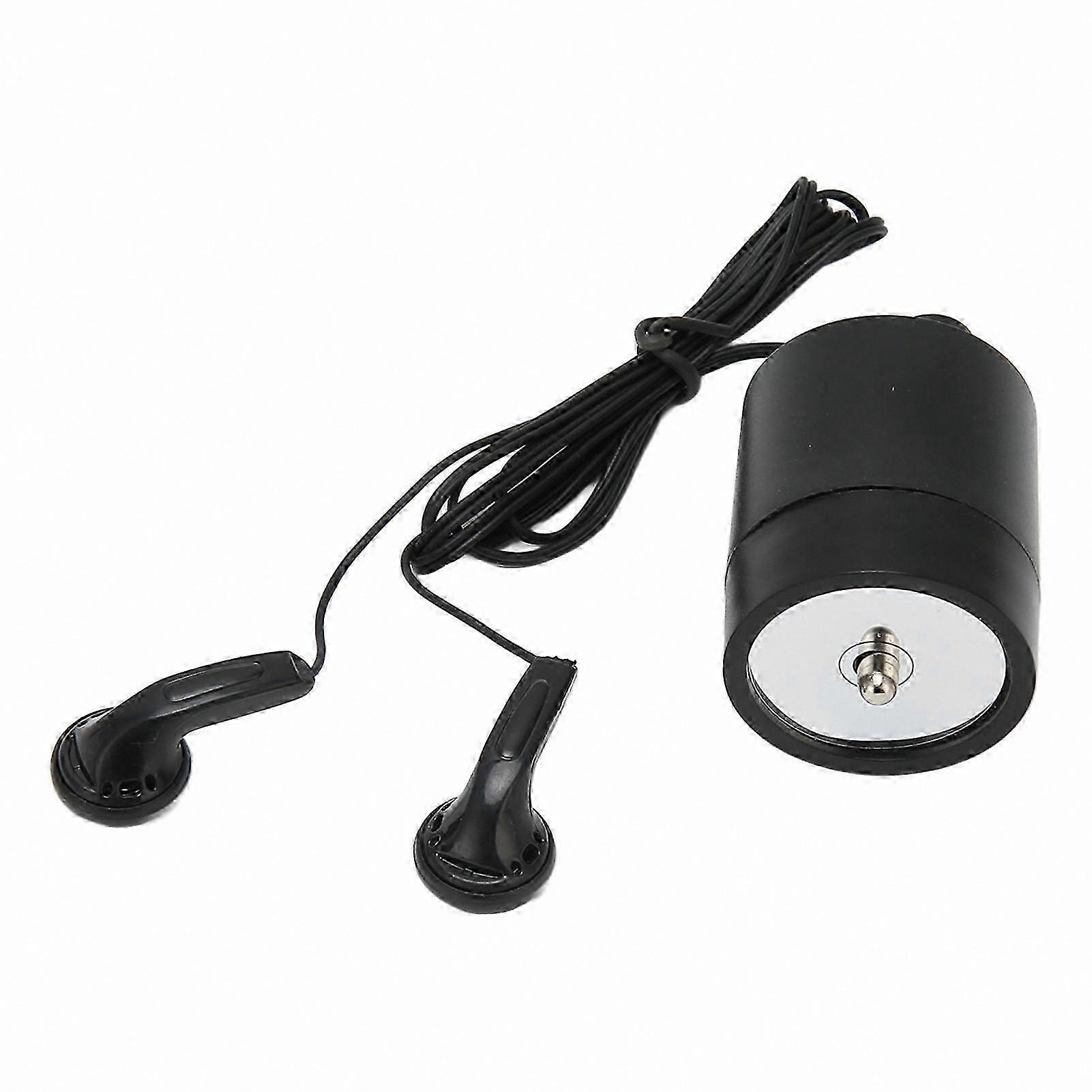 High-Sensitivity Wall Microphone for Voice Detection and Amplification in Pipes, Water, and Oil Systems