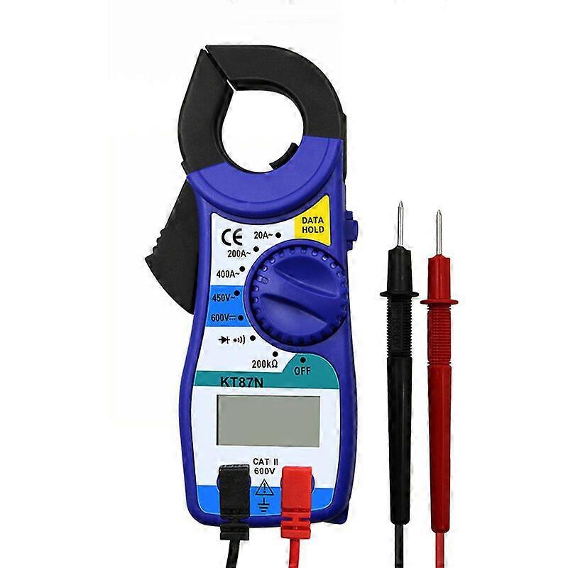 Digital Clamp Meter Multimeter Voltage Tester Measures AC/DC Voltage Current