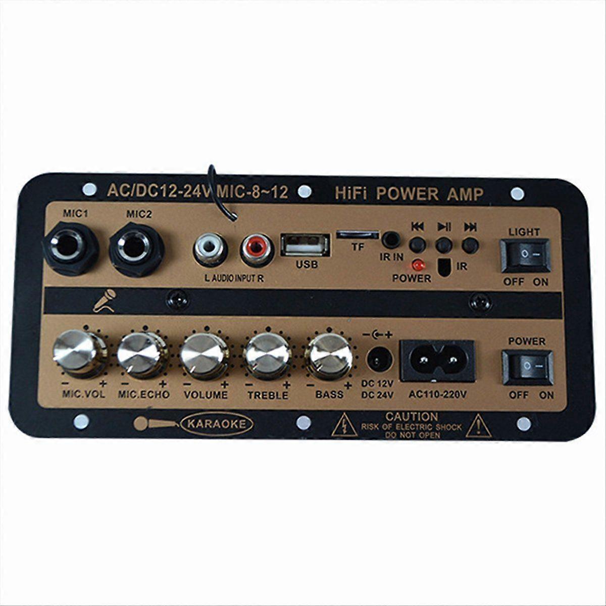 DC12V/24V 110V-220V 30W Audio Bluetooth Amplifier Board EU Plug