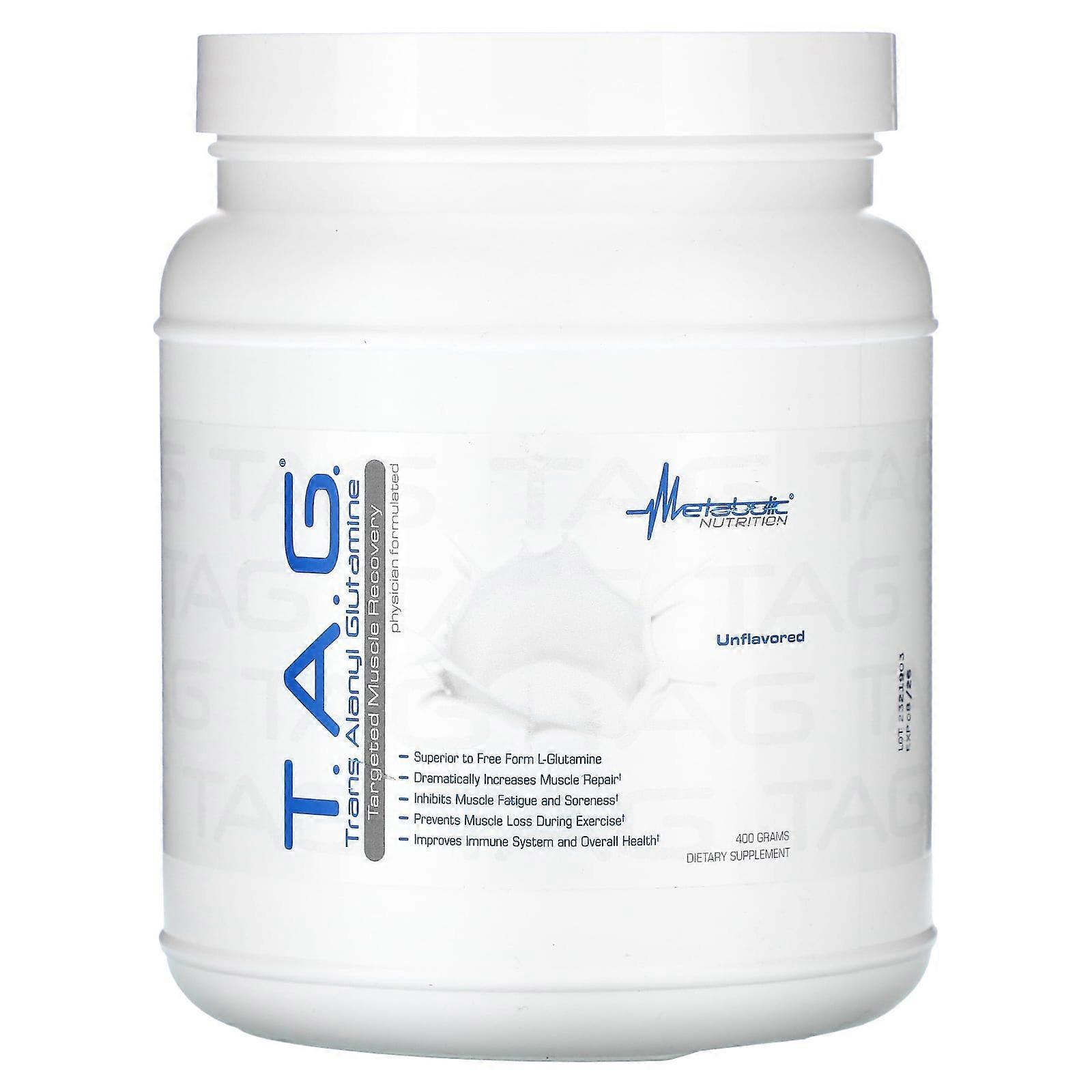 T.A.G., Unflavored, 400 g