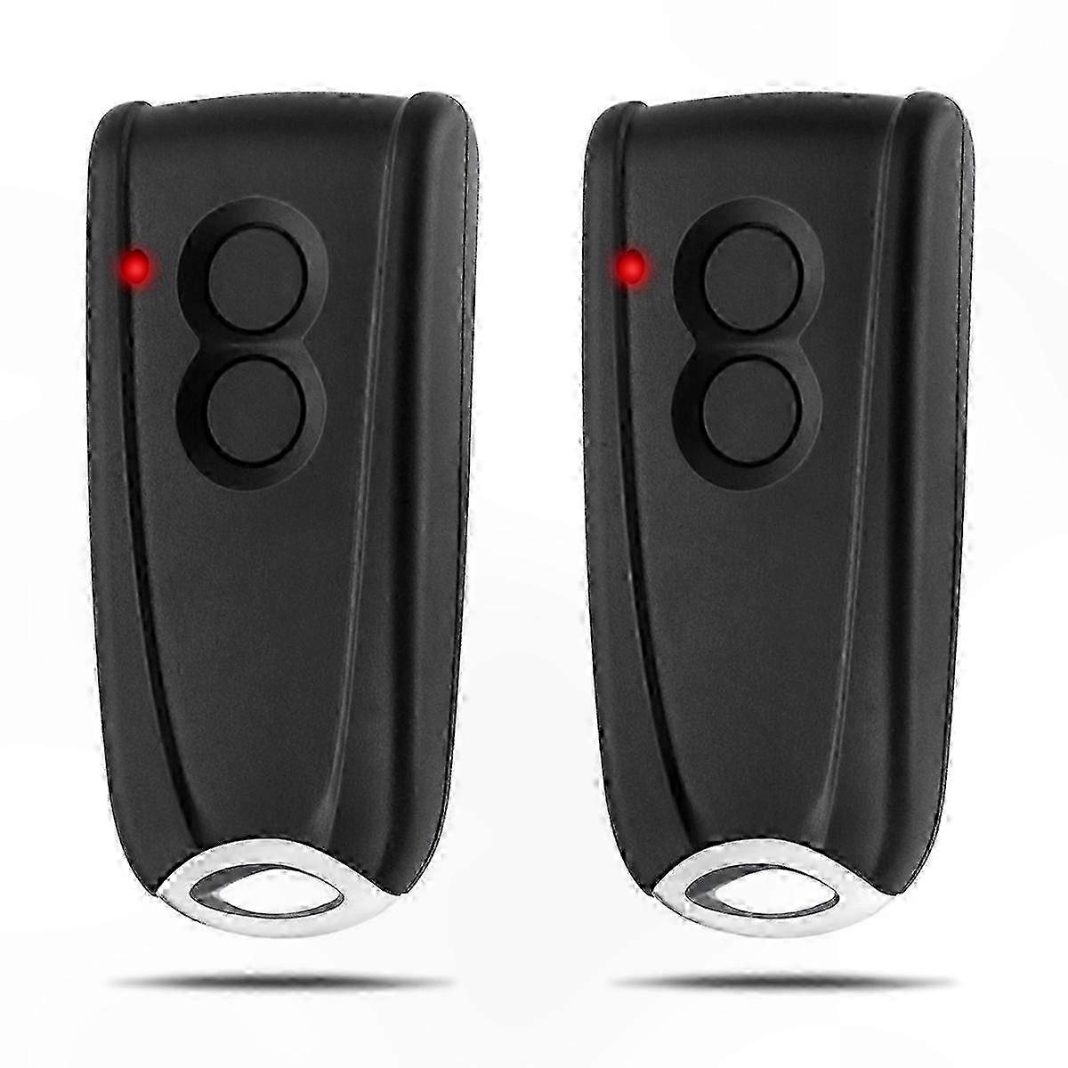 2pcs Universal Garage Door Opener Remote Control for RSC2-433 RSE2-433 RSZ1-433, Gate Handheld Transmitter Replacement