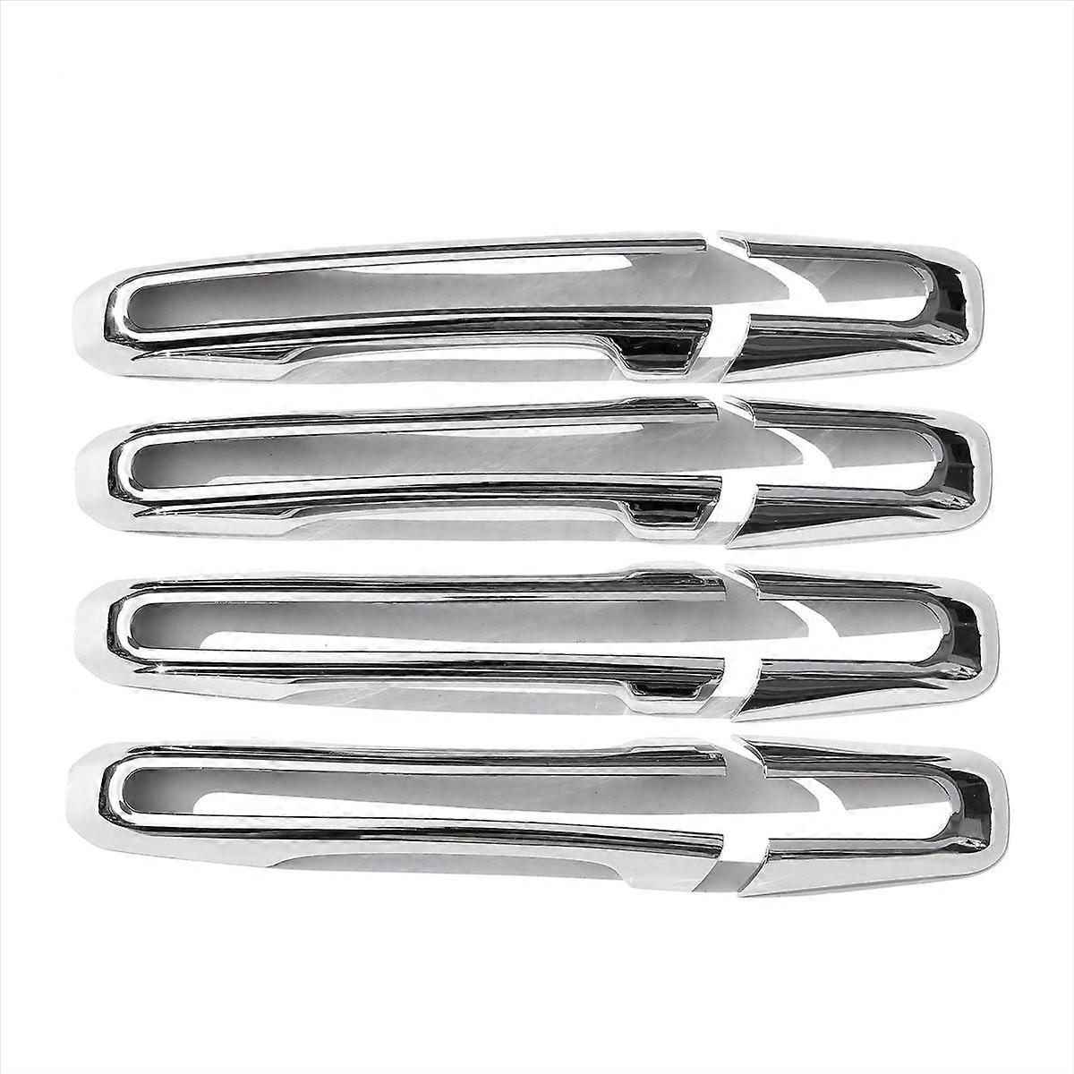 Car Door Outer Handle Decorative Frame for Silver