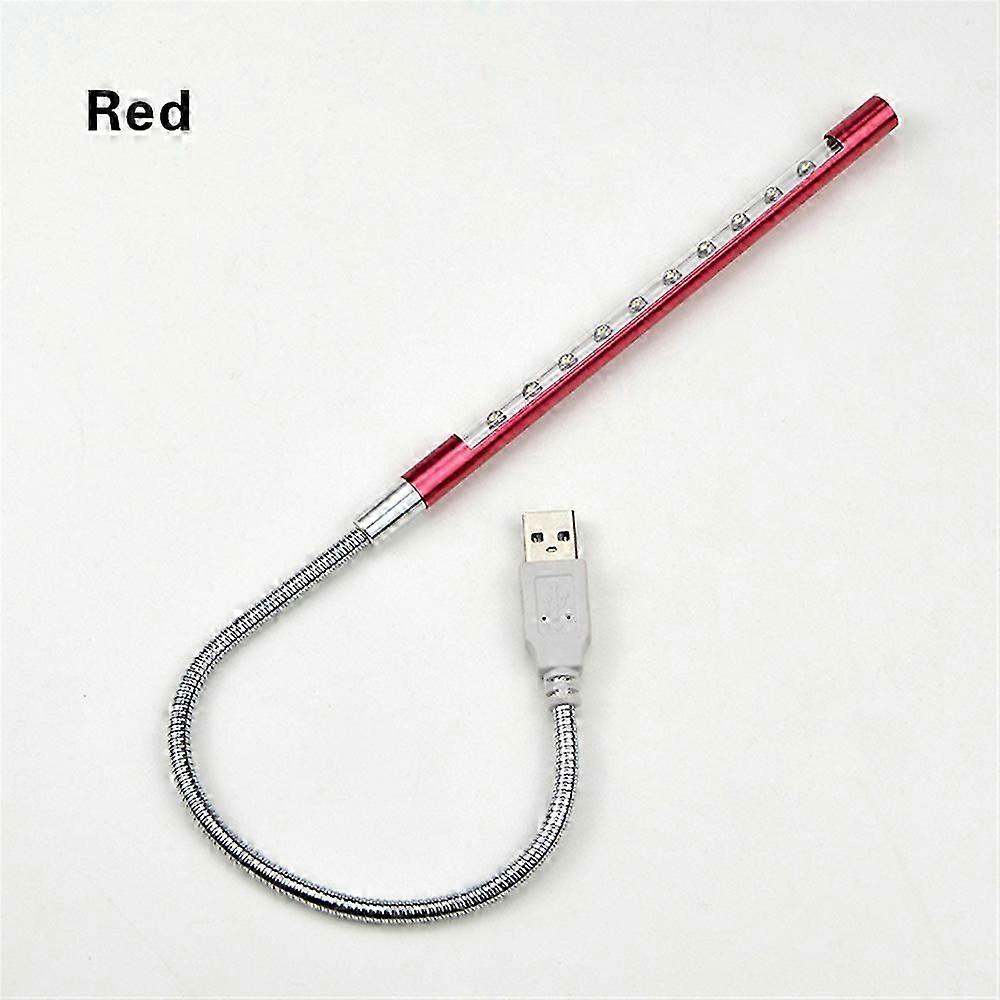 Flexible Metal LED Book Light for Reading - Ideal for Books, Notebooks, and Laptops