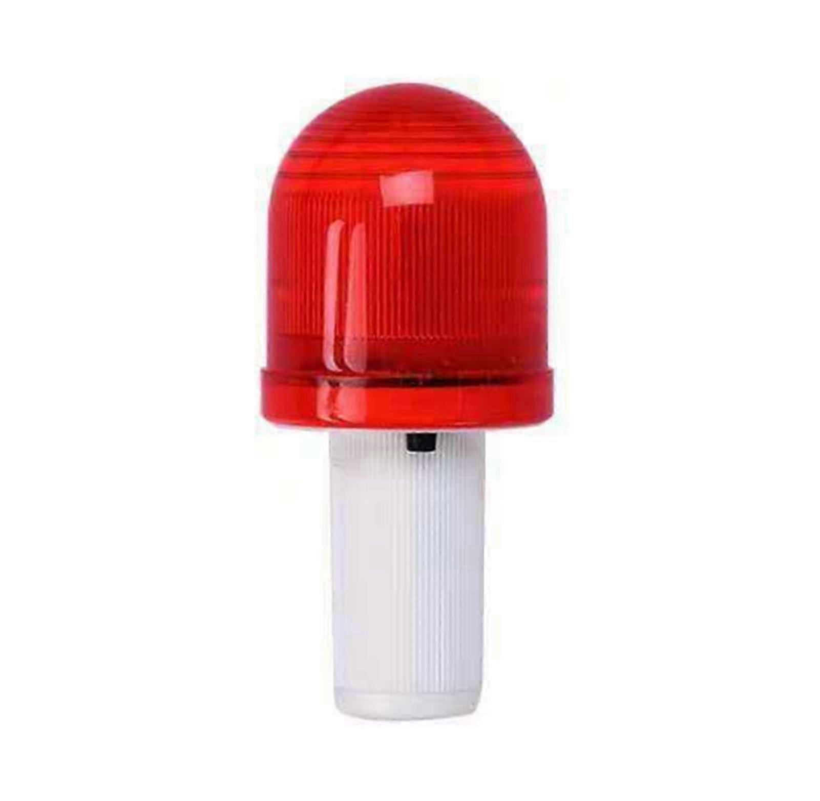 LED Road Cone Dome Light with Red Beacon Warning for Construction, Traffic, Dock & Marine Use -  Professional Light