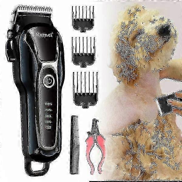 Dog grooming kit for pets with 11pcs professional clipper set