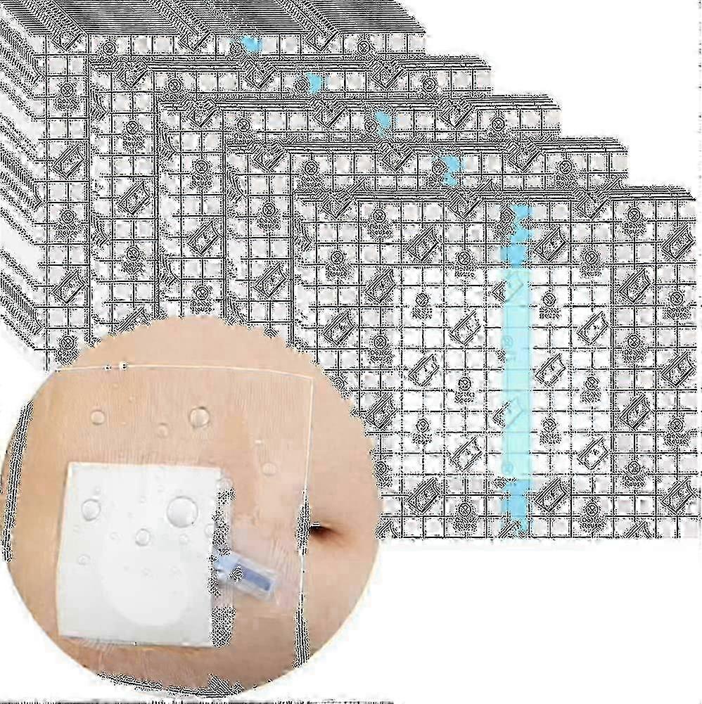 vattentät dialyskateter duschskydd 10x12 tums skydd med non-stick mittplatta picc line bandage patch dressing sår bröstport pd periton
