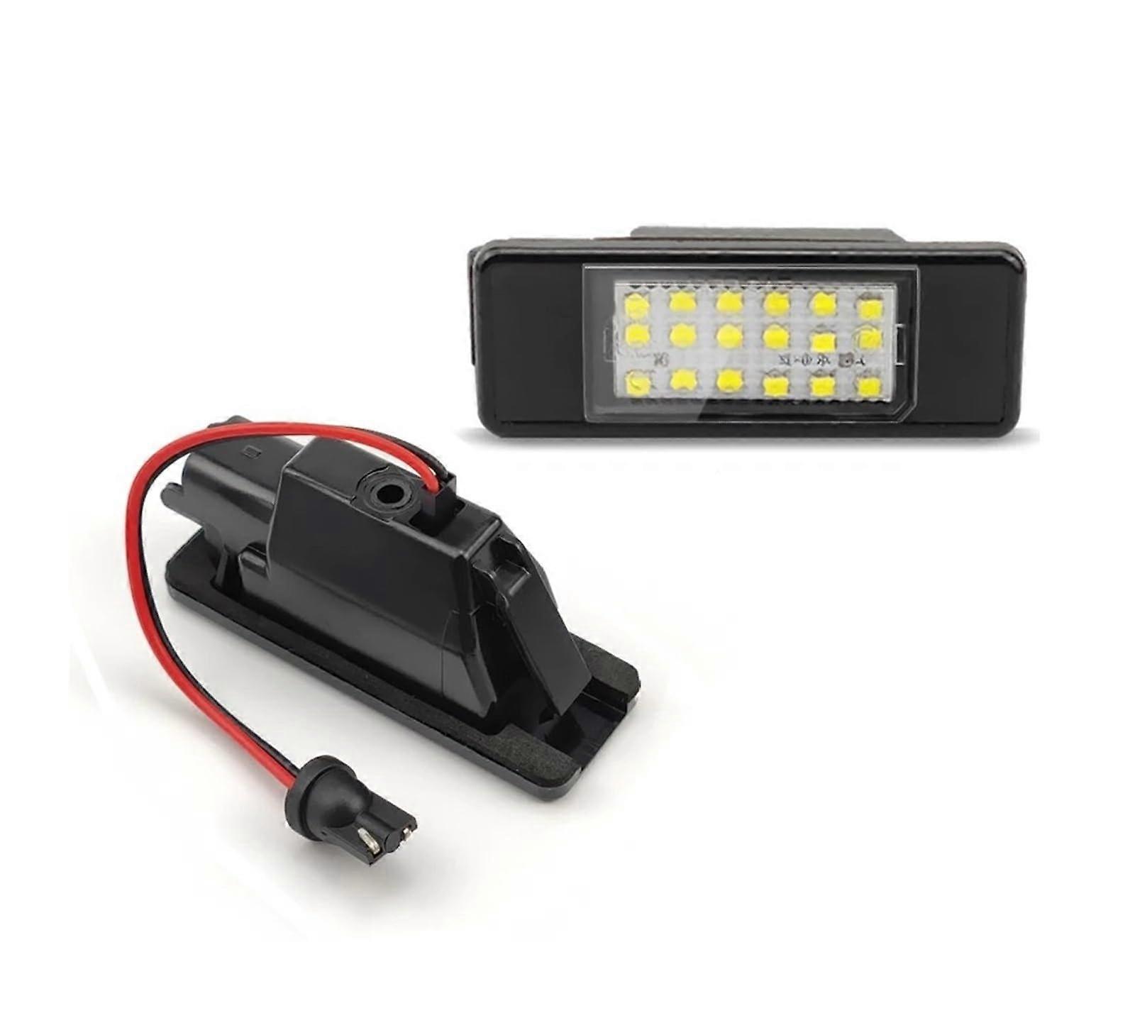 License Plate Lights TwoPiece LED Set For Compatible Infiniti Q50 20132020