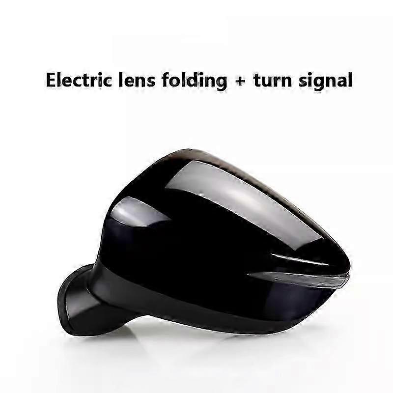 For Mazda CX4 CX-4 2016-2021 Car Rearview Mirror Accessories Side Mirror Lower Cover Rearview Mirror Housing Frame Turn Signal--xj