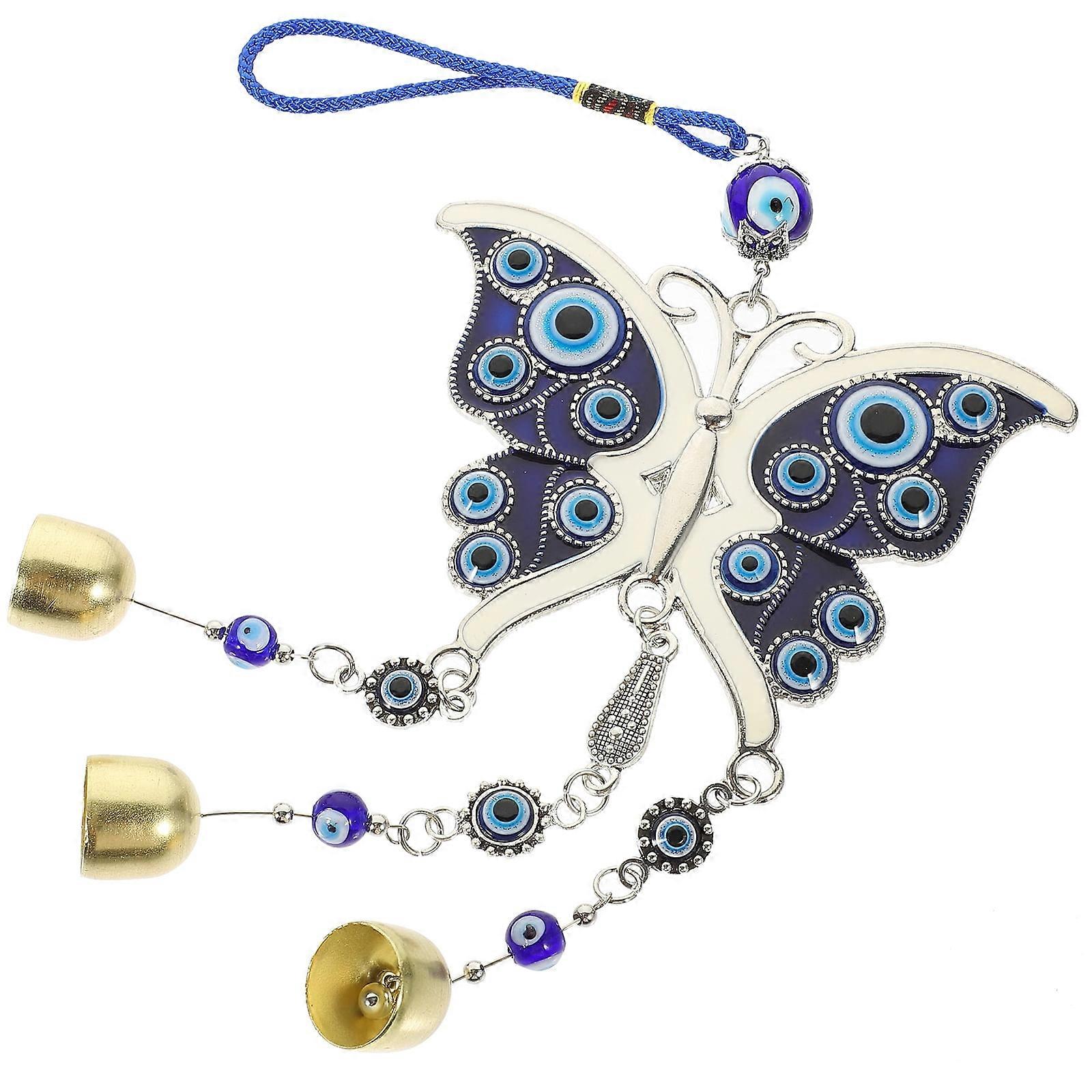 Window Wind Chime DIY Butterfly Wind Chime Hanging Pendant Chimes Wind Bell