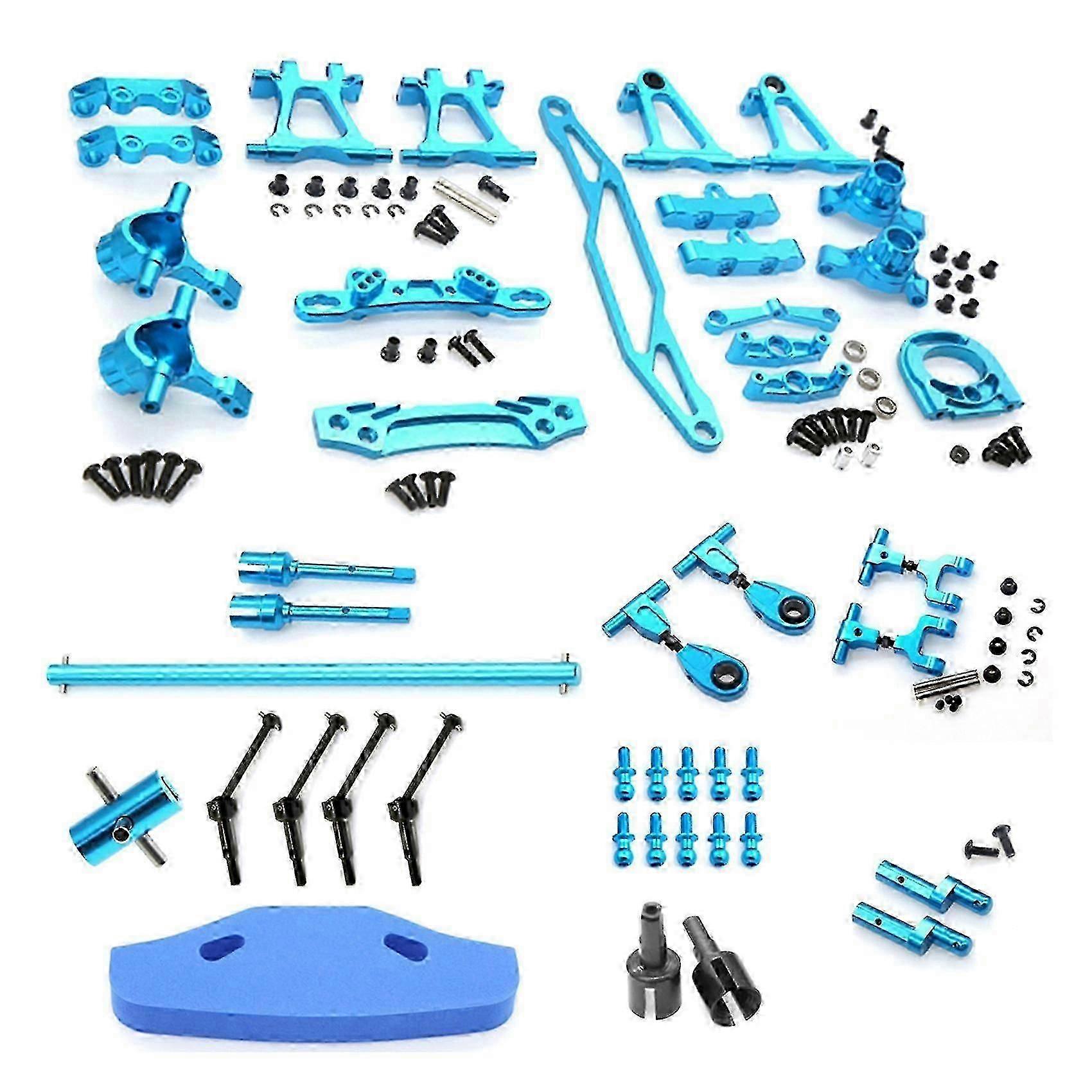 Metal Modification Accessory Kit Suspension Steering Set For Tt02 Tt-02 1/10 Rc Car Up