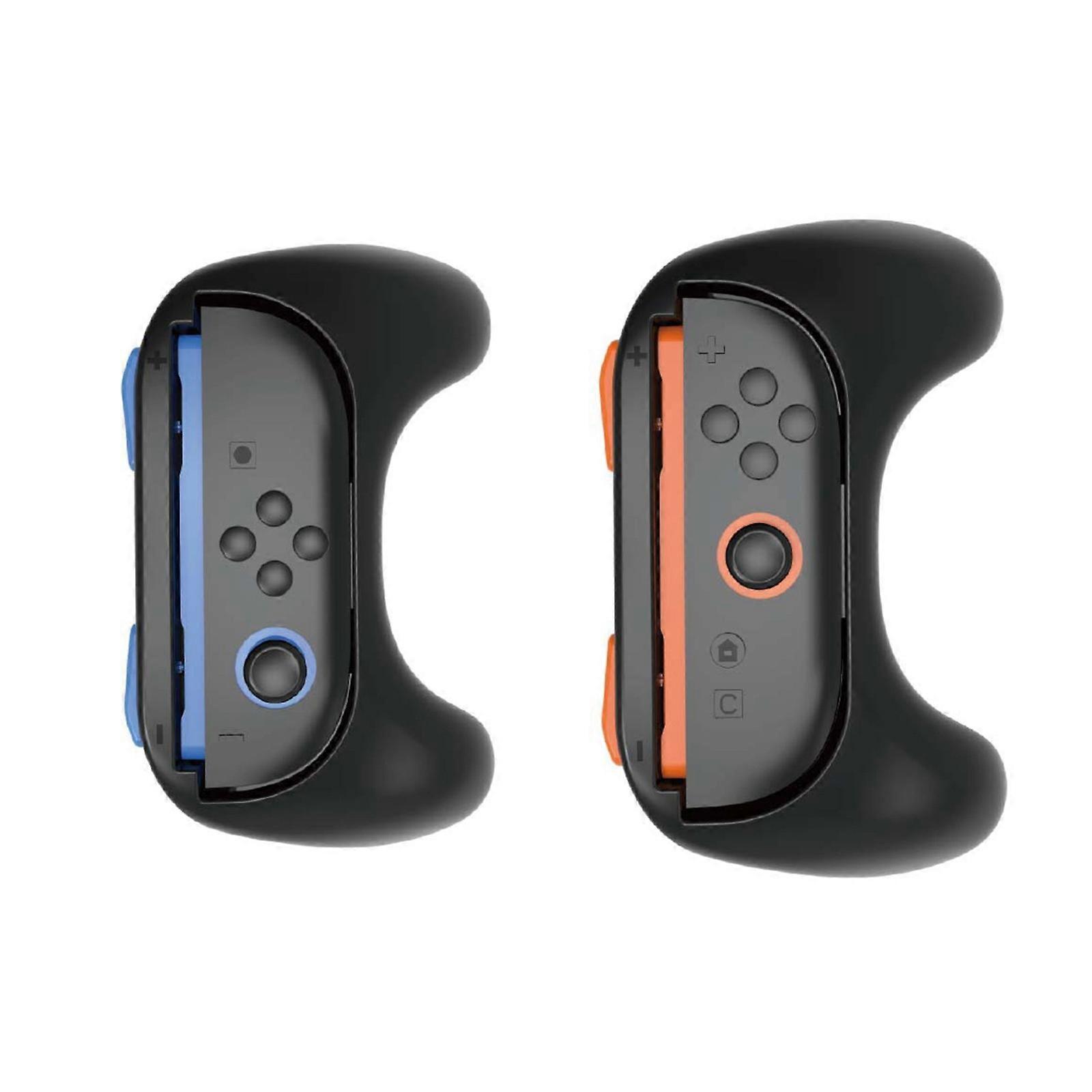 Wear Resistant Handle for NS2 Controller 1 Pair Handle Grips Ergonomic Hand Grip Kit Gaming Accessories Multicolor