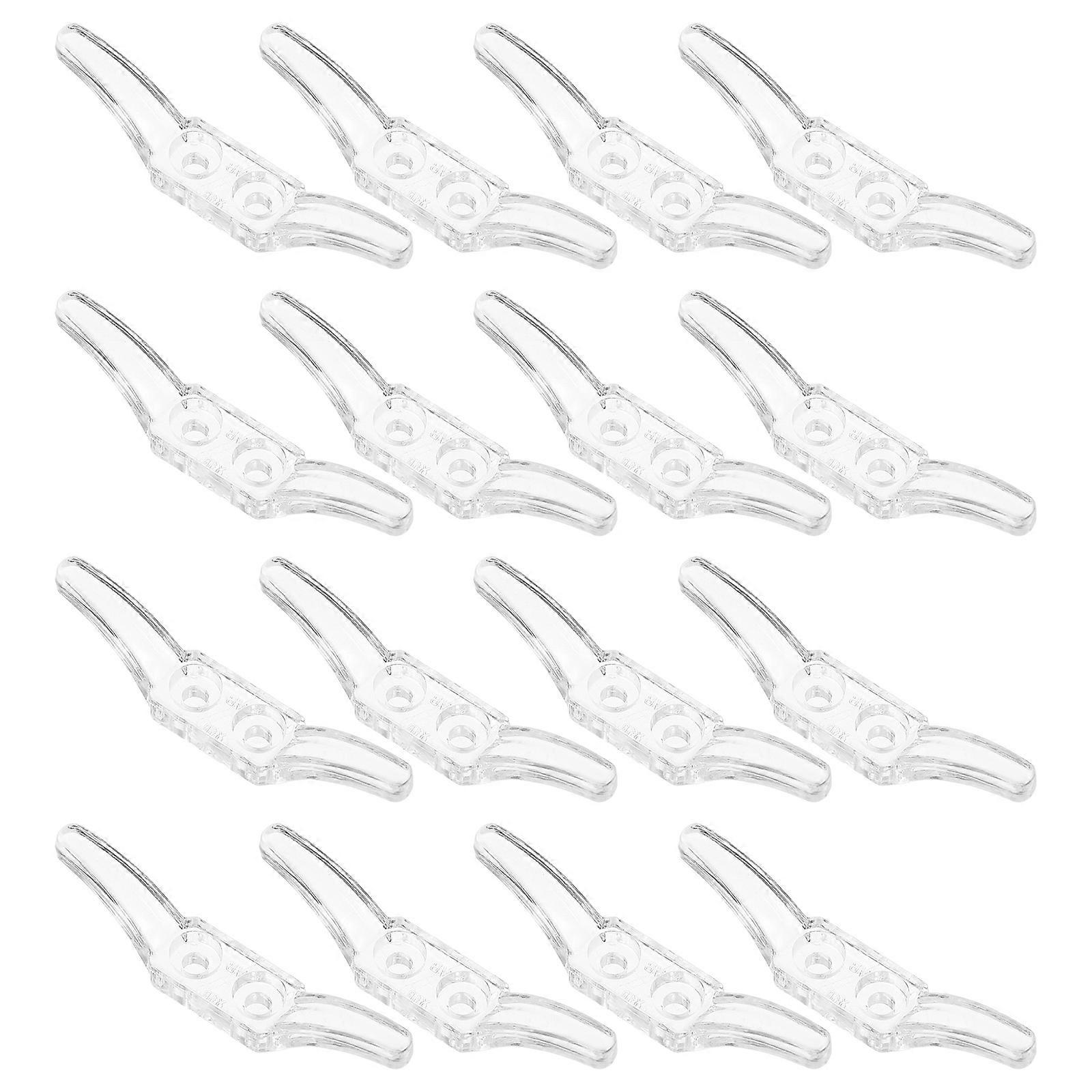 Blind Cord Cleat Hooks Cord Wrap for Roller Blinds Safety Device 16Pcs