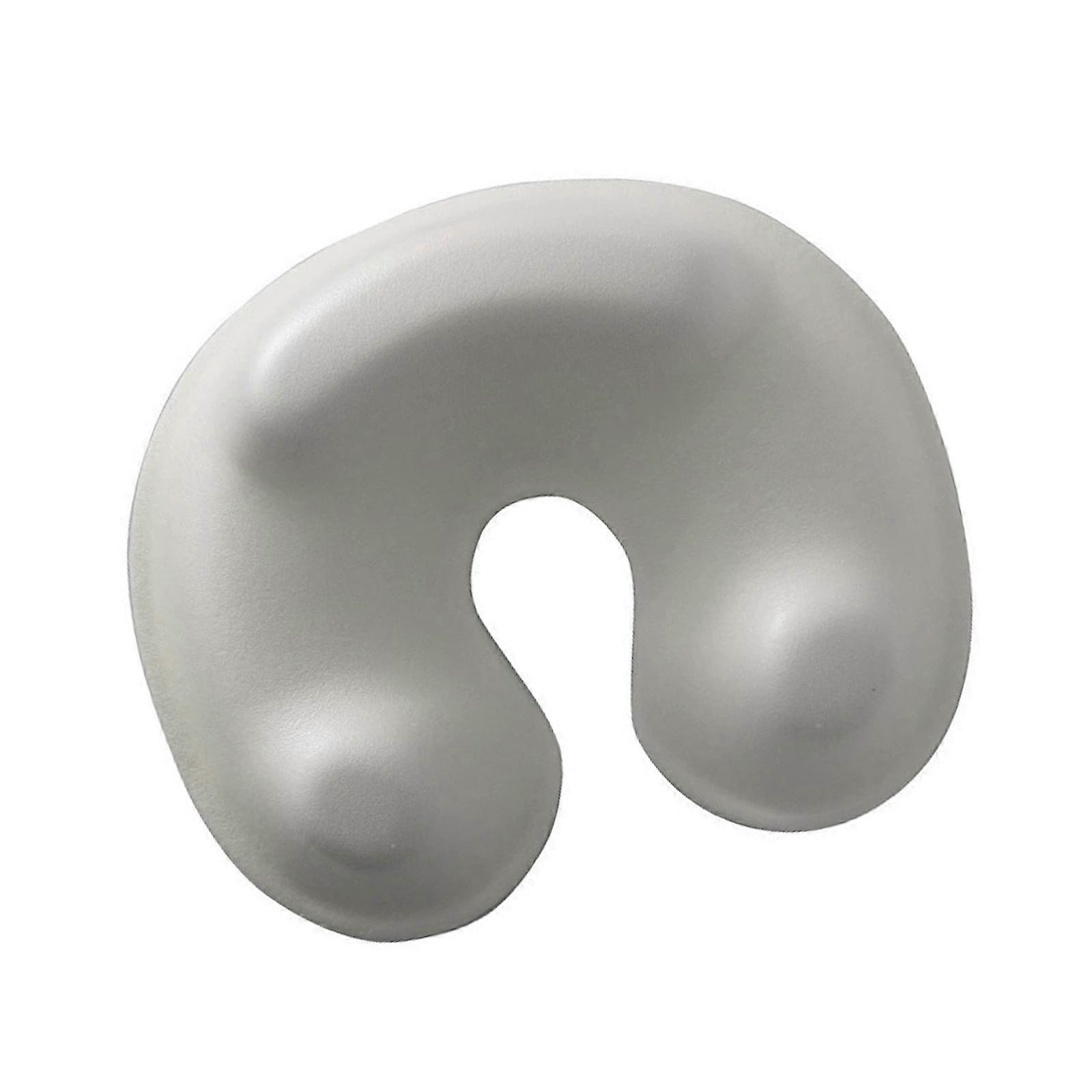 Portable Hair Styling Tool With Soft Sponge Surfaces For DamageFree Shaping And Travel Convenience  White