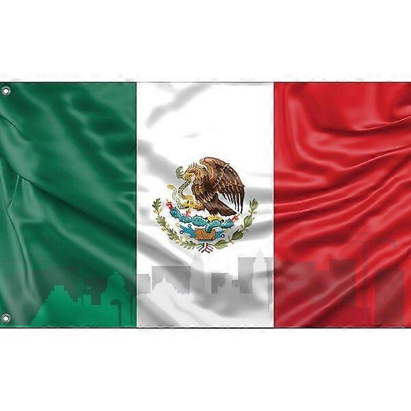 Drapeau du Mexique Skyline