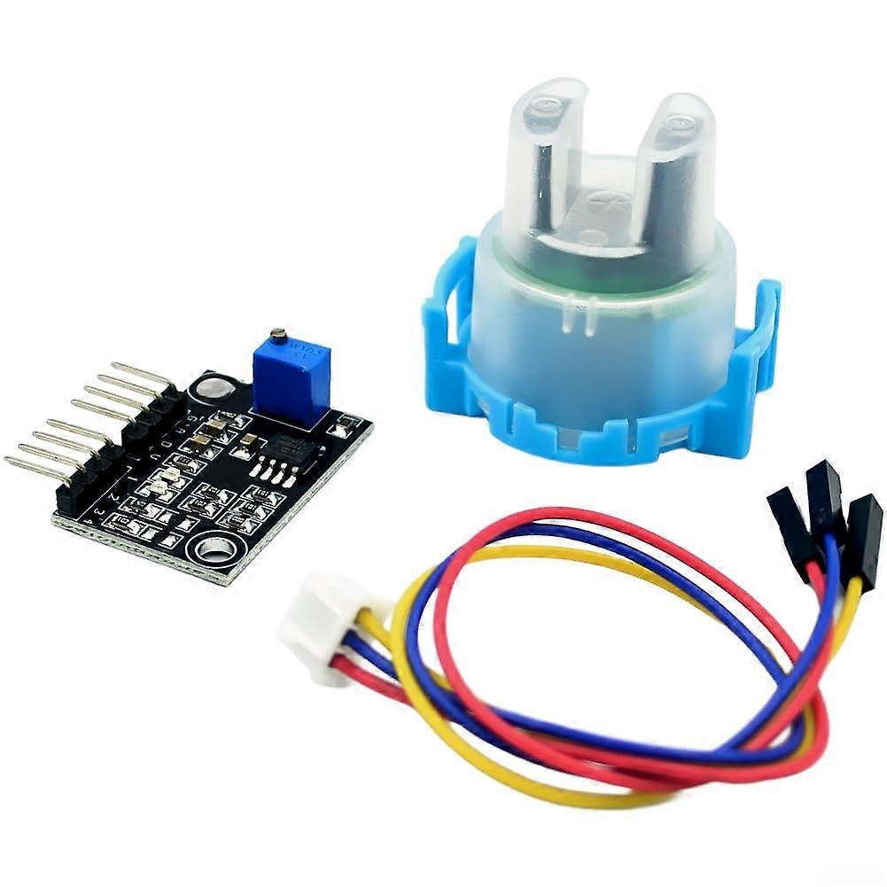 5V DC Water Turbidity Sensor Module with Adjustable Threshold for Microcontroller Monitoring