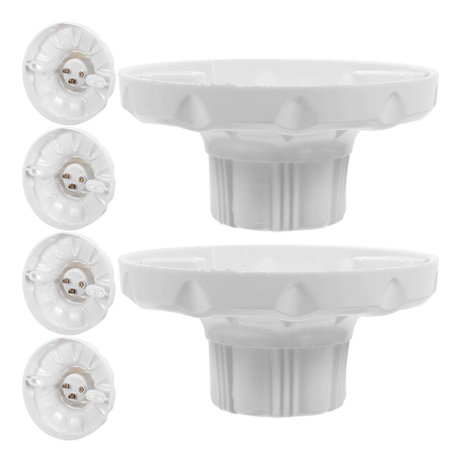 6pcs Ceiling Light Fitting E27 Lamp Holder E27 Light Socket Base Lamp Bulb Socket