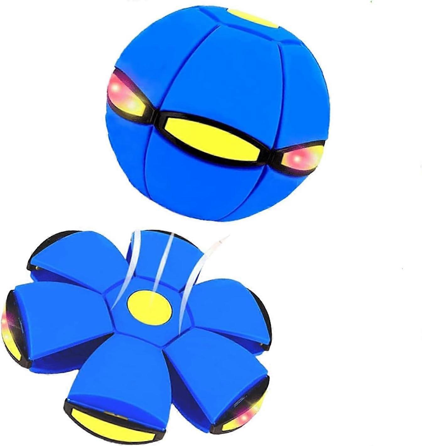 Magic Ball,Transformable Bouncing Ball,Magic Metaball,Dual Form Toy with Flashing Lights