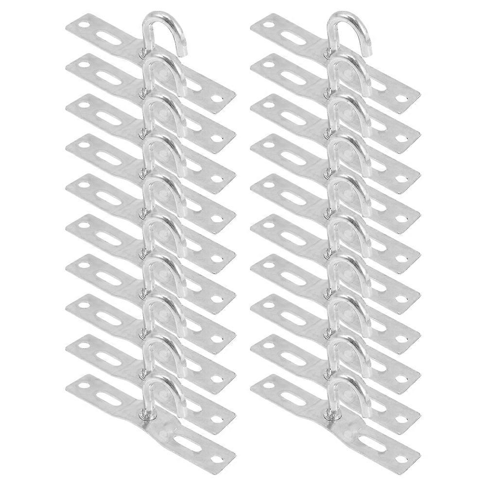 Light Fixture Mounting Bracket for Hanging with 20Pcs Chandelier Light Hooks