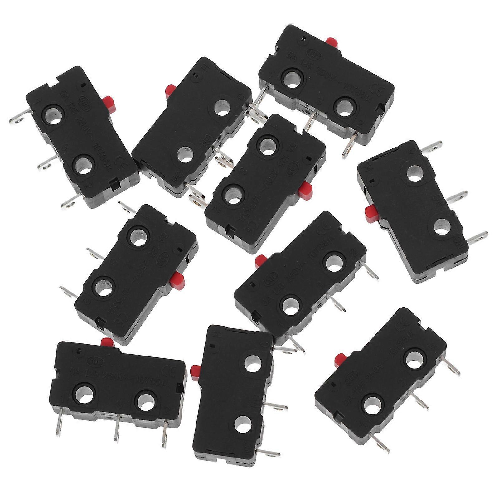 Micro Limit Switch Appliance Switch for Limiting Control 10Pcs Set
