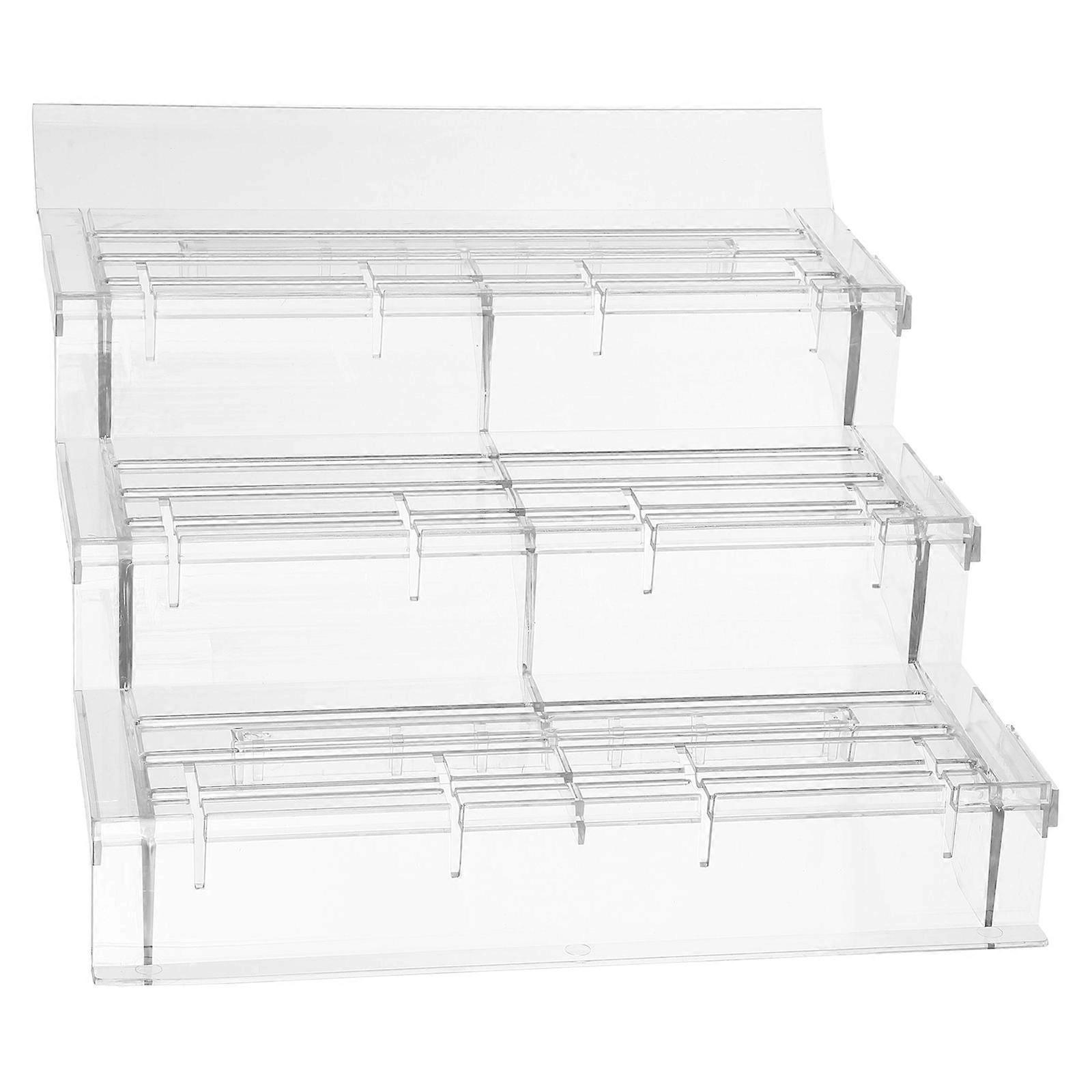 Supermarket Plastic Display Riser for Food Display Organizer Without Leg