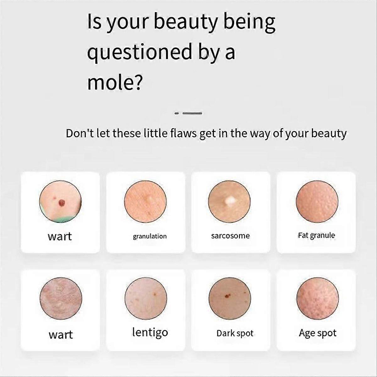 Føflekkfjerner for skjønnhet og fregnefjerner