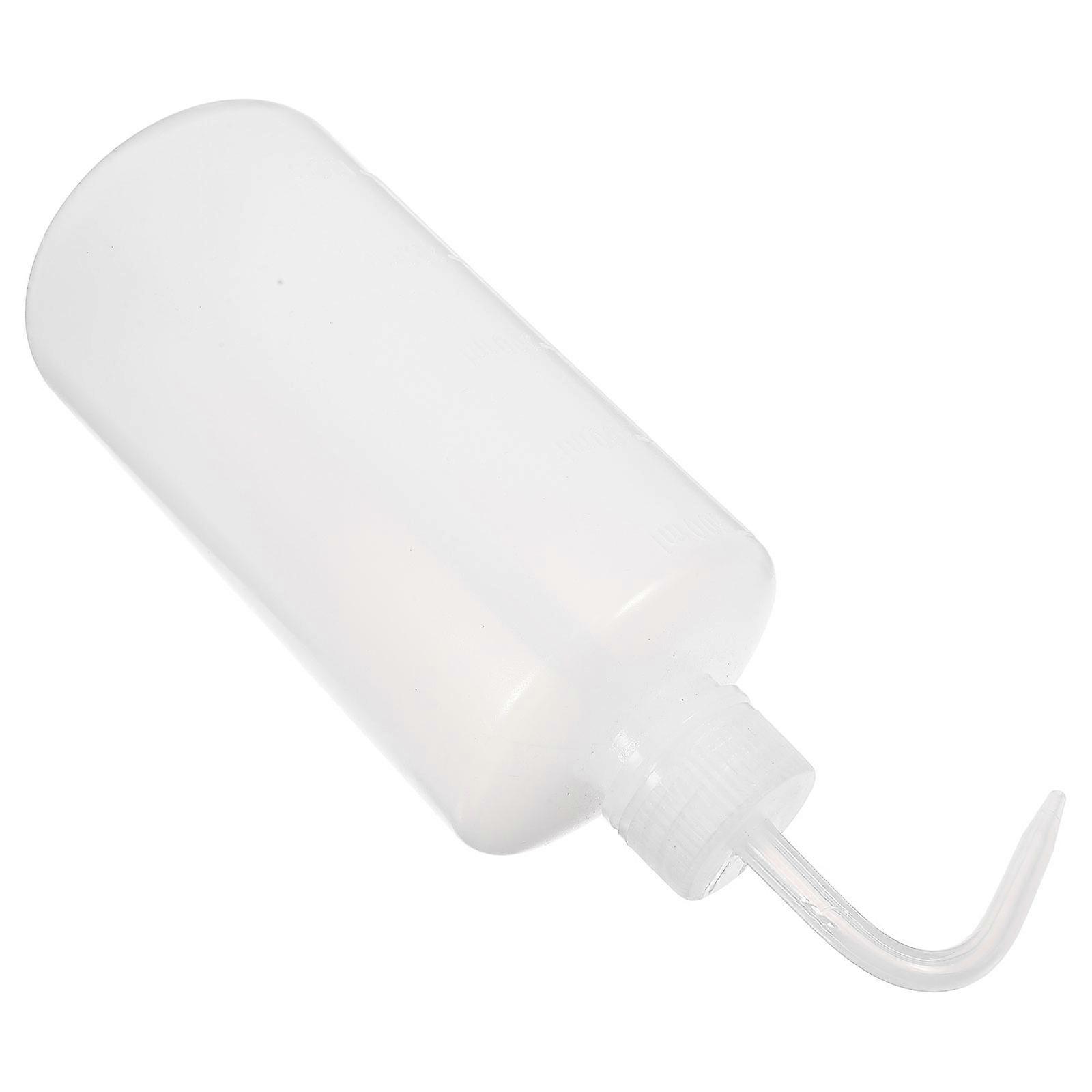 Plastic Wash Bottle Laboratory for Liquid Use with Scale 500Ml