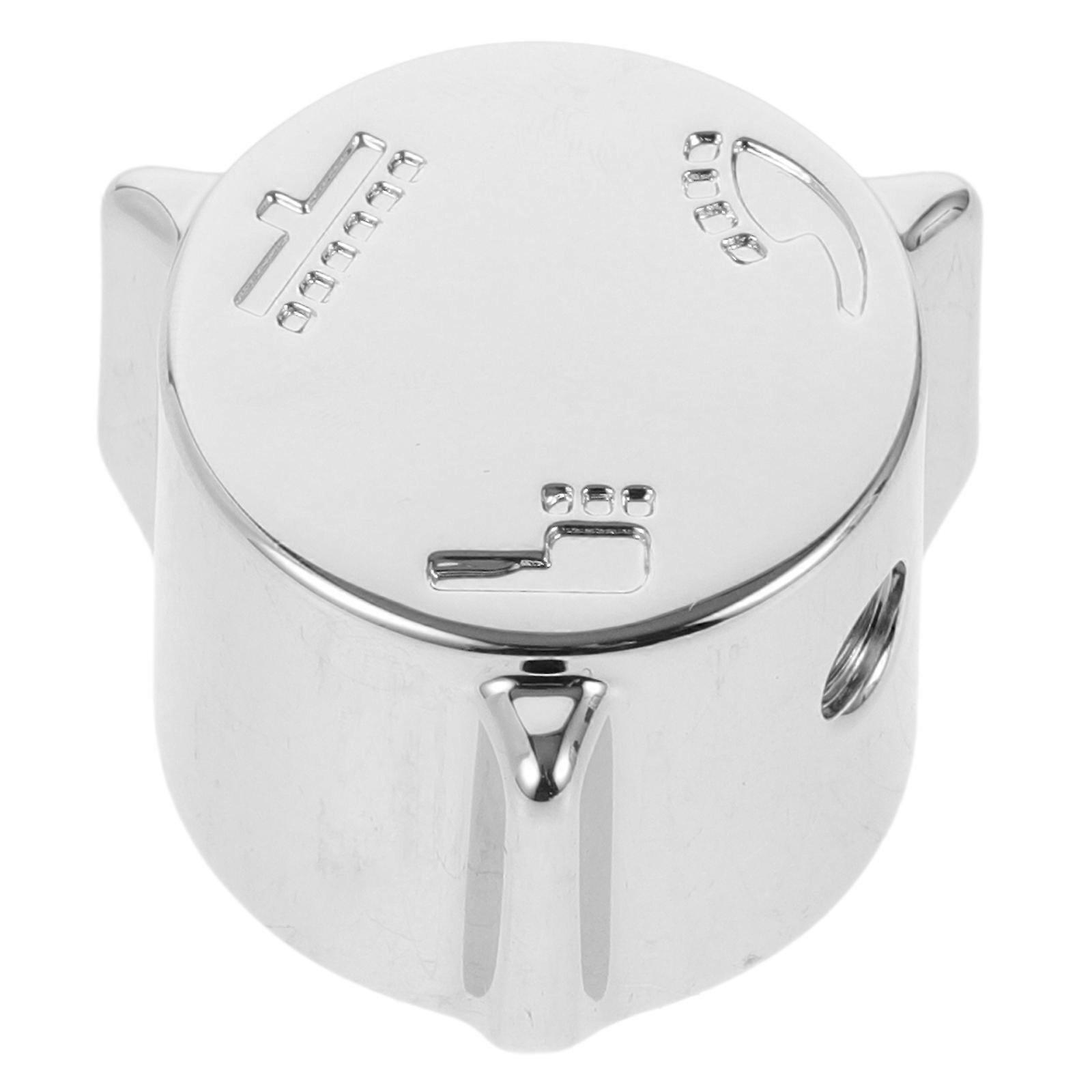 Elegant Silver Bathroom Sink Faucet Handle for Daily Use Faucet Handle Replacement