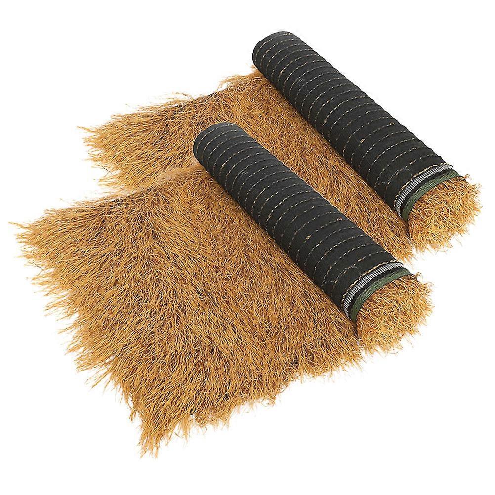 Artificial Thatch Roofing Simulated Thatch Roof for Decoration 2Pcs