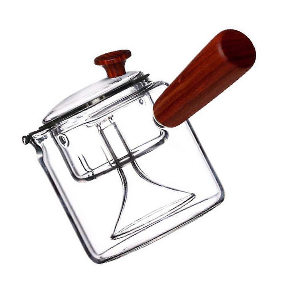 Transparent Glass Tea Pot for Drinking Practical Use 2Pcs Included