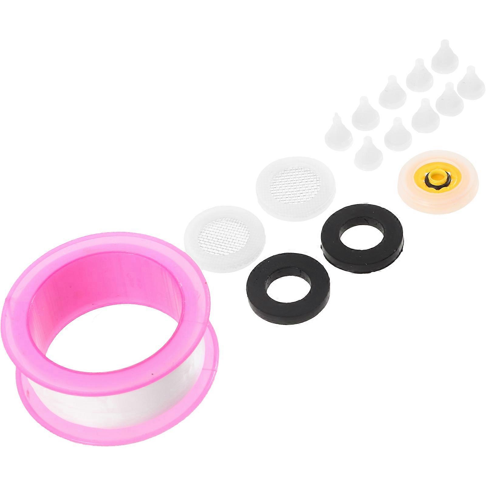 Shower Head Components Repair Kit 1 Set For DIY Enthusiasts Home Use Flow Restrictor Mesh Screen Accessories