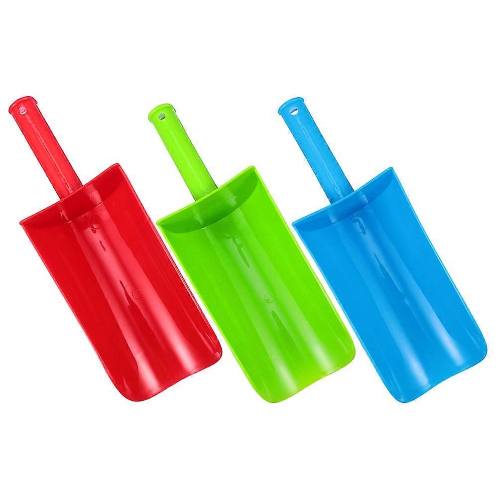 Beach Sand Plastic Sand for Digging 3Pcs Assorted Color