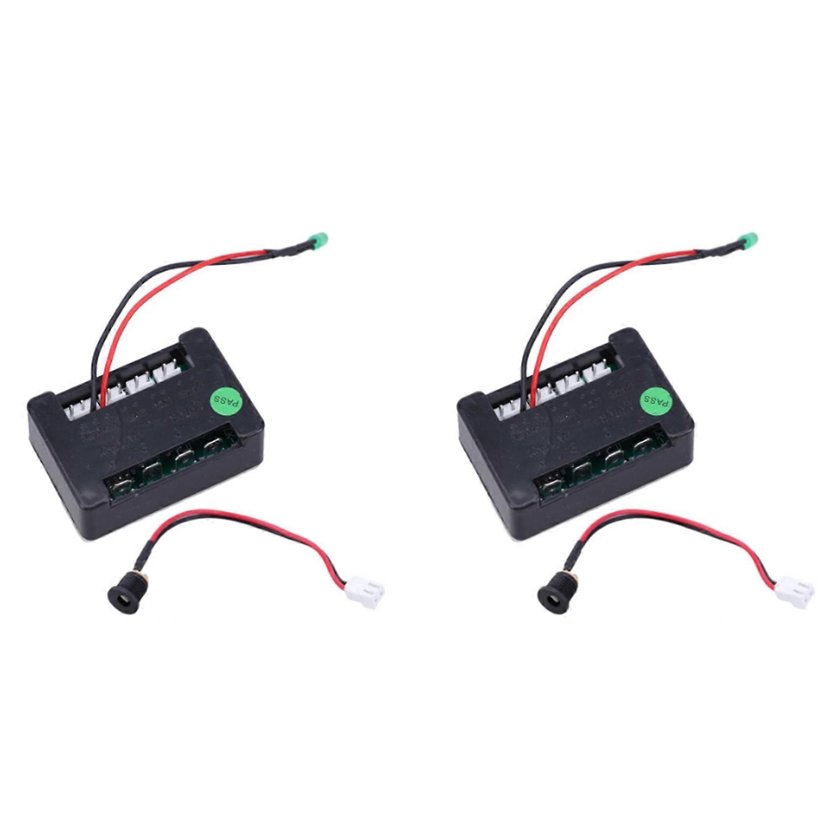 2X DC24V Electric Scooter Controller 120W DC Electric Brush Motor Controller E-Scooter Part with Charge Cable