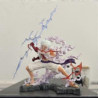 One Piece miniature Wink Nika Luffy figure Raiden Nika anime model statue ornament